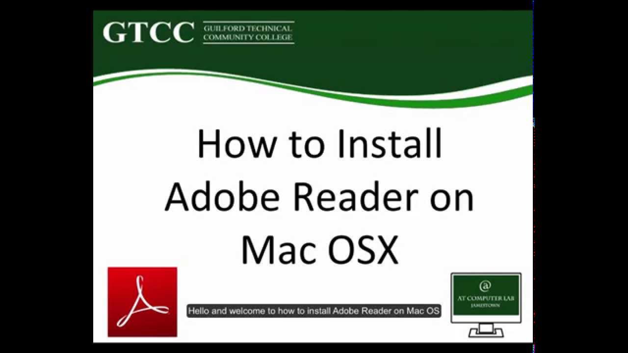 Adobe acrobat reader download mac